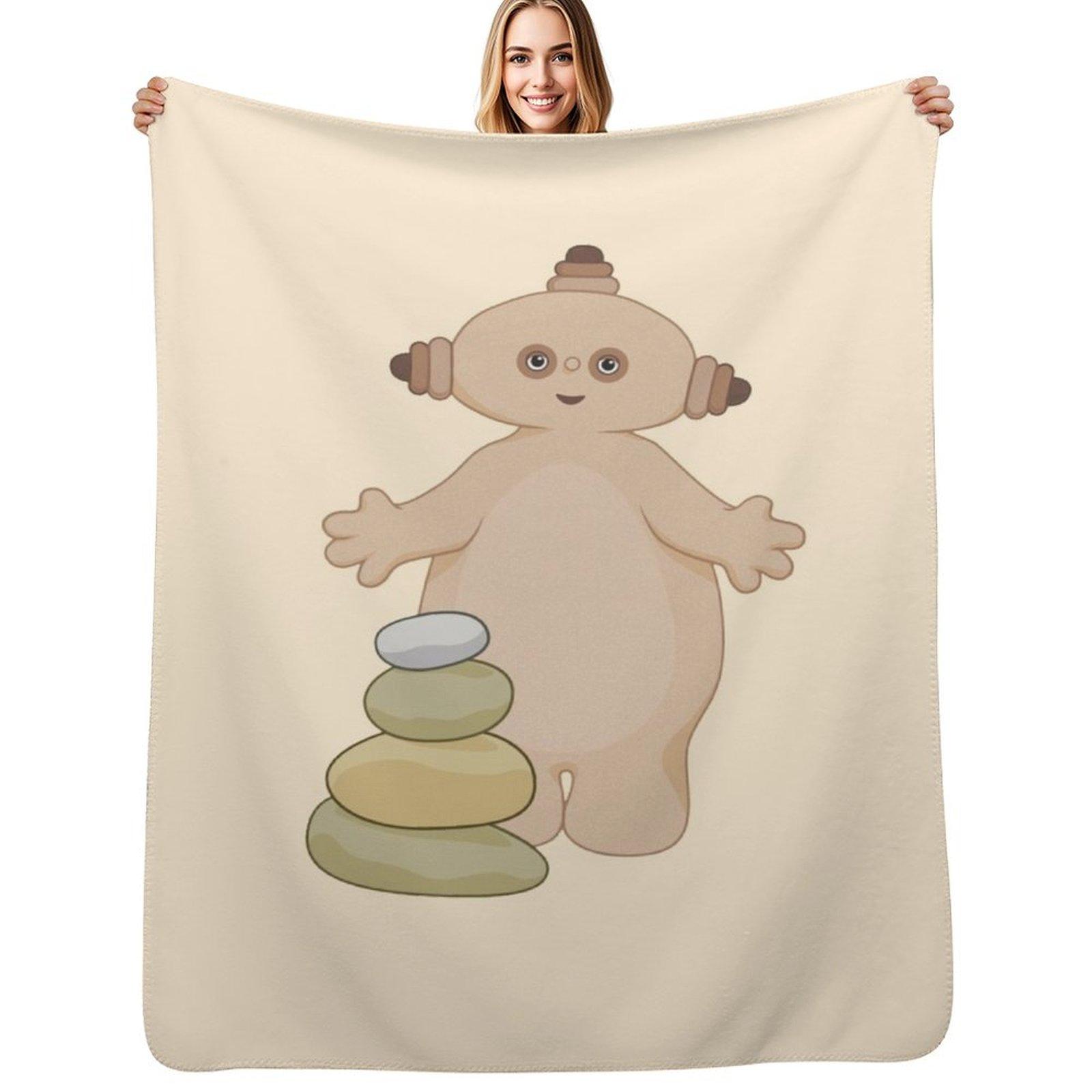Makka Pakka In the night garden Throw Blanket Multi Use Warm Blanket for Living Room Bedroom 75X95CM