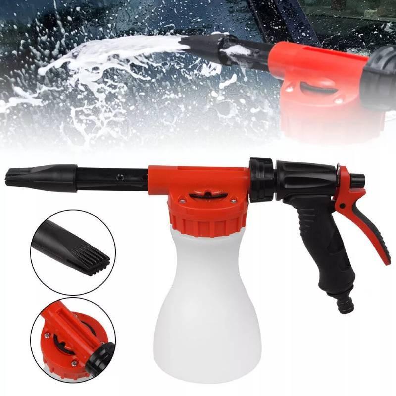 Snow Foam Sprayer Car Wash Spray Tool Lance Uses Hose Pipe Sprayer 900ml Bottle