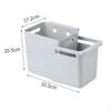 Hanging Kitchen Trash Can Compost Bucket Extendable Stylish Bin Recycling Food Waste Space