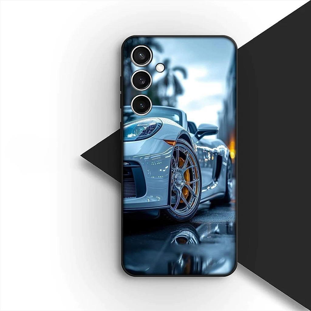 Supercar Super Car Cartoon Taillights Phone Case for Xiaomi Redmi Note 12 11 10 A3 Pro 10A 10C 12C Note12 5G 4G Protective Cover
