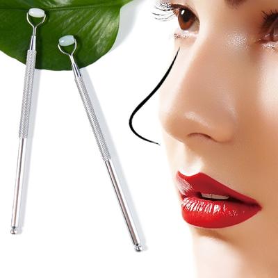 Augen-Anti-Falten-natürlicher Jade-Roller, Guasha-Hautschaber, Gesichtsaugen-Massagegerät