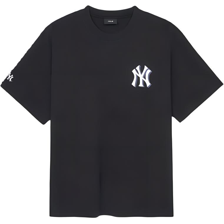 New MLB T Shirts Men's Black 3ATSM0744-50BKS