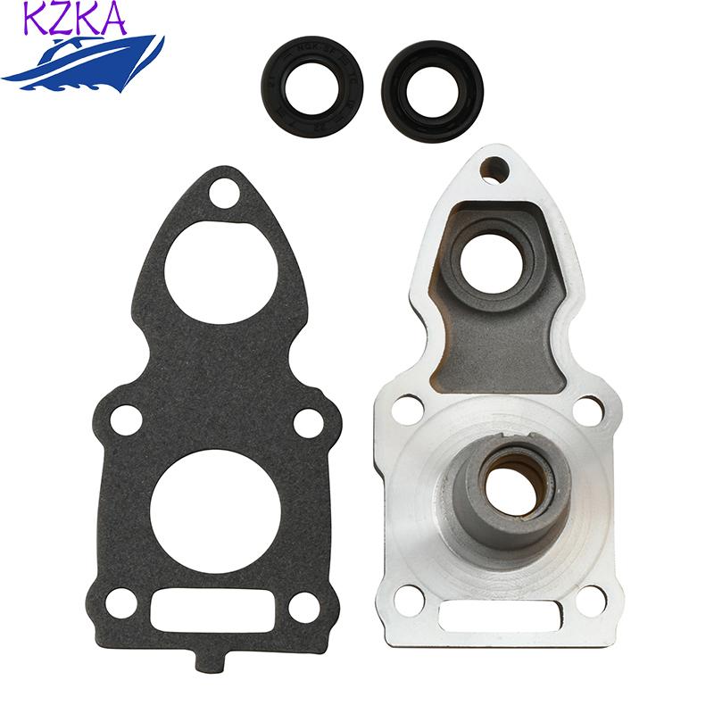 6G1-45331 Bearing Housing 6G1-45315 Gasket 93101-11M23 Oil Seal For Yamaha Outboard Engine 6HP 8HP 2T 6G1-45331-01-5B CA 6N0