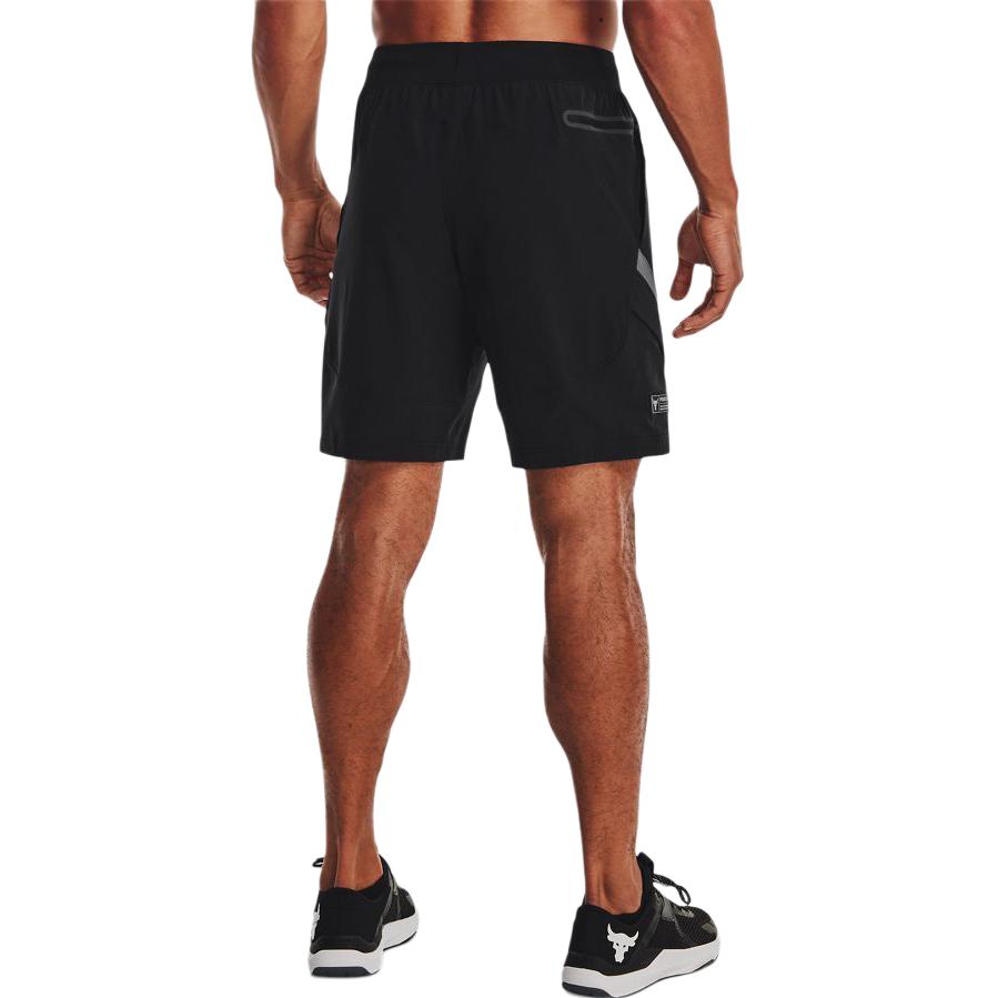 Under Armour Project Rock Pantalones Cortos Casuales Imparables para Hombre Negro 1373573-001