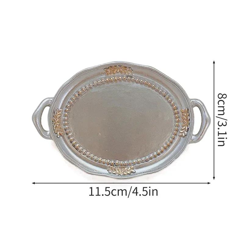 

Jewelry Dish Jewelry Display Stand Tray Necklace Earrings Storage Tray Creative Home Aesthetic Decoration Photo Props