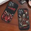 Slipknot Band Phone Cover For IPhone 16 15 14 13 12 11 Pro Max Plus Leather Soft Case