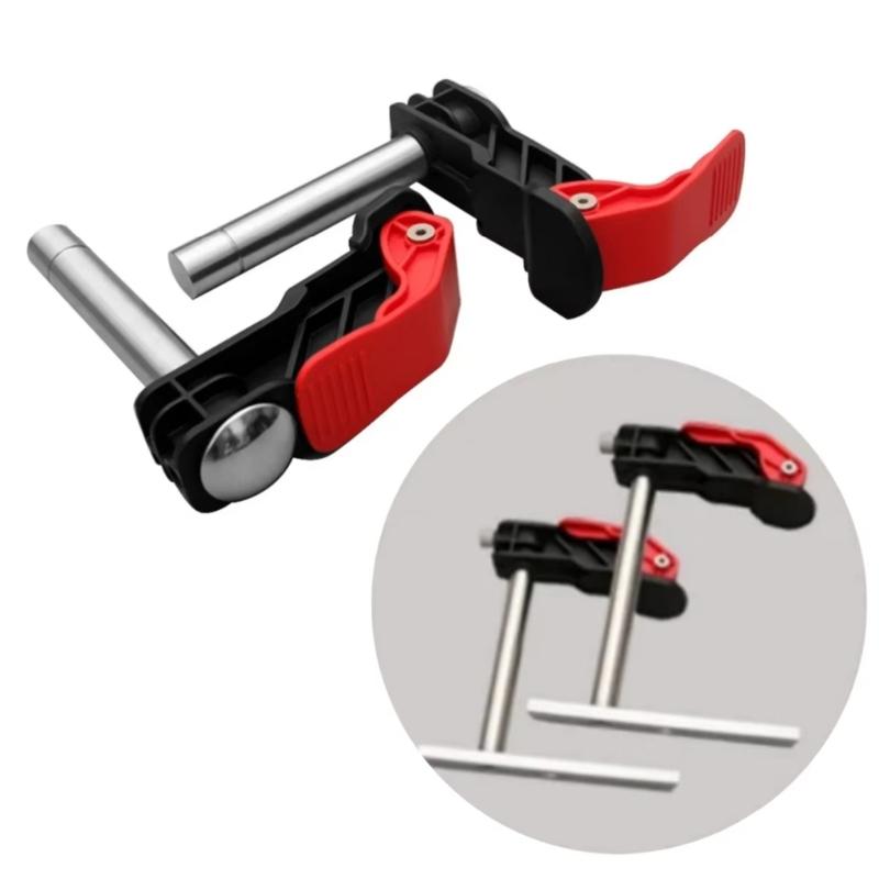 19Mm/20Mm Benches Dog Clamp Woodworking Benches Hold Down Clamp, Manual Flip Lever Board Holding Tool for Workbenches Routing Tasks