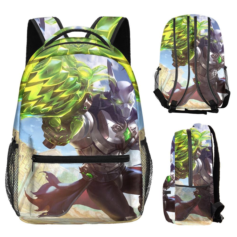 Harajuku Novelty Kpop Youthful School Bags Unisex Paladins Travel Bags 3D Print Oxford Waterproof Notebook Shoulder Backpacks