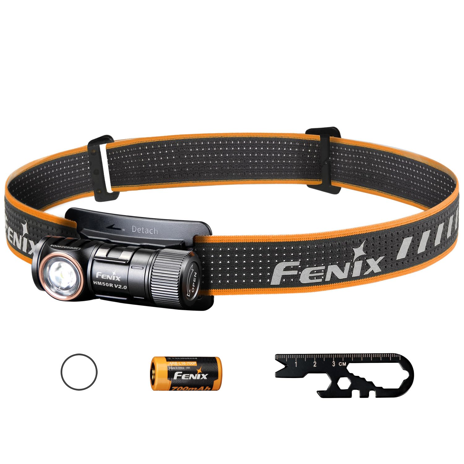 

Fenix HM50R LED 700 Яркий Двойной IP68 115 Метров Съемный Двойной Красный и Белый Свет Налобный Фонарь Аварийный Уличный Ночной Подготовка к Отключению Электроэнергии V2.0 чёрный