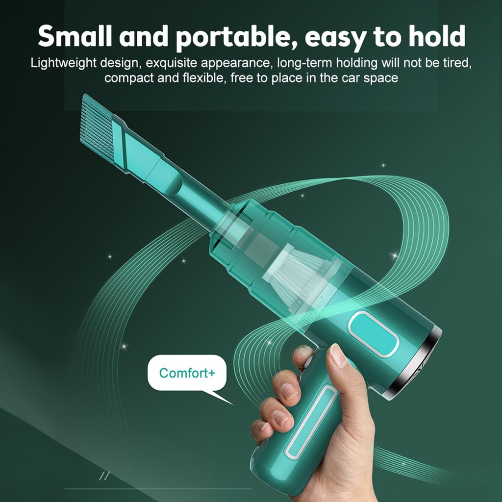 29000pa Handheld Vacuum Powerful Cordless Car Vacuum Cleaner for Car Office Pet Hair Small Manual Vacuum Cleaner Blower Duster
