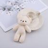 Rings Stuffed Animal Backpack Keychain Bear Plush Doll Mini Plush Bear Plush Bear Toys Bear Pendant