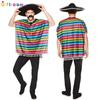 Western Fancy Dress Ball Style Fringed Cape Cape Indian Stage Performance Costume Props