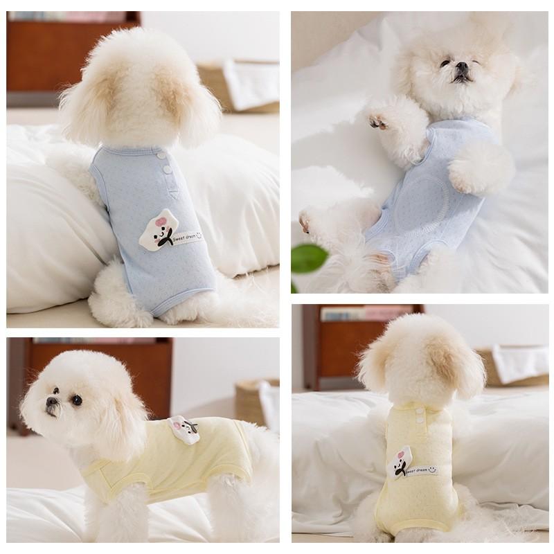 Soft Cloud-Style Recovery Suit Dogs Post-Neutering Comfort Wear Winter All-Season Pet Pajamas