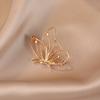 The Hollowed-out Butterfly Anti-glare Brooch Design Is A Unique and Versatile Brooch for Women
