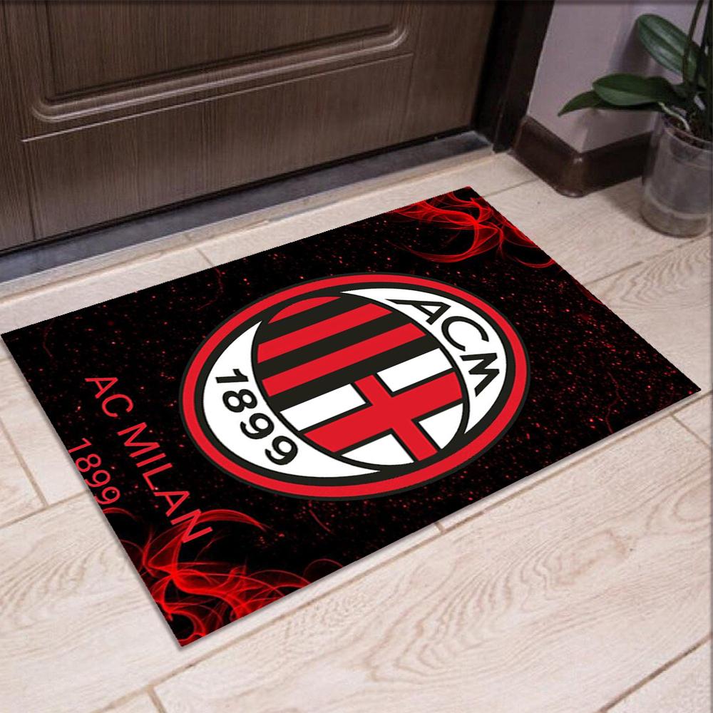 AC Milan Printed Carpet,Rug,for Office Chair Living Room Bedroom Kitchen Room Decor Gifts.