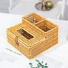 Eco-Friendly Tissue Organizer Modern Design Desktop Tissue Box Tissue Box Storage  Home Decoration