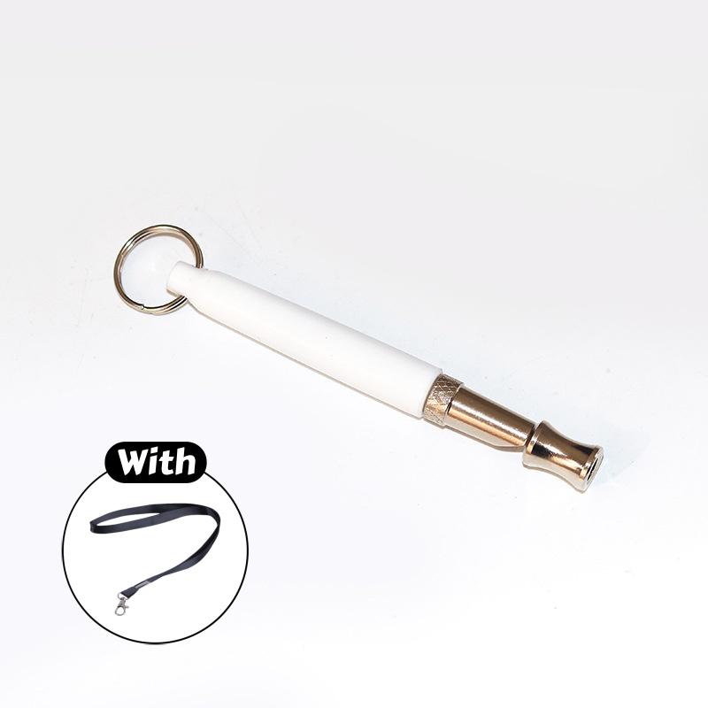Train Ultrasonic Dog Whistle with Adjustable Frequency – Stainless Steel Training Whistle for Recall & Behavior Correction