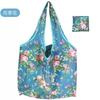 Reusable Shopping Bags Foldable Grocery Totes withZipper Carry Pouch