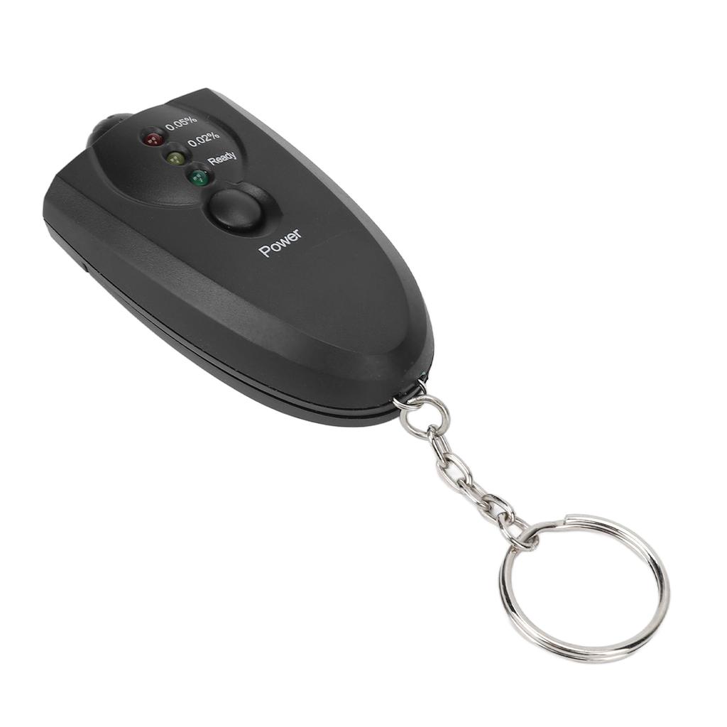 Alkoholtester Domácí Podsvícený Design Přenosný Kompaktní ABS Napájený Bateriemi Dechový Alkoholtester pro Domov
