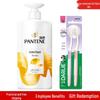 Toothbrush & Pantene Shampoo Bundle