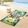 Sporting CP Print Strandtuch, Großes Weiches Schnelltrocknendes Handtuch für Strand Camping Schwimmen