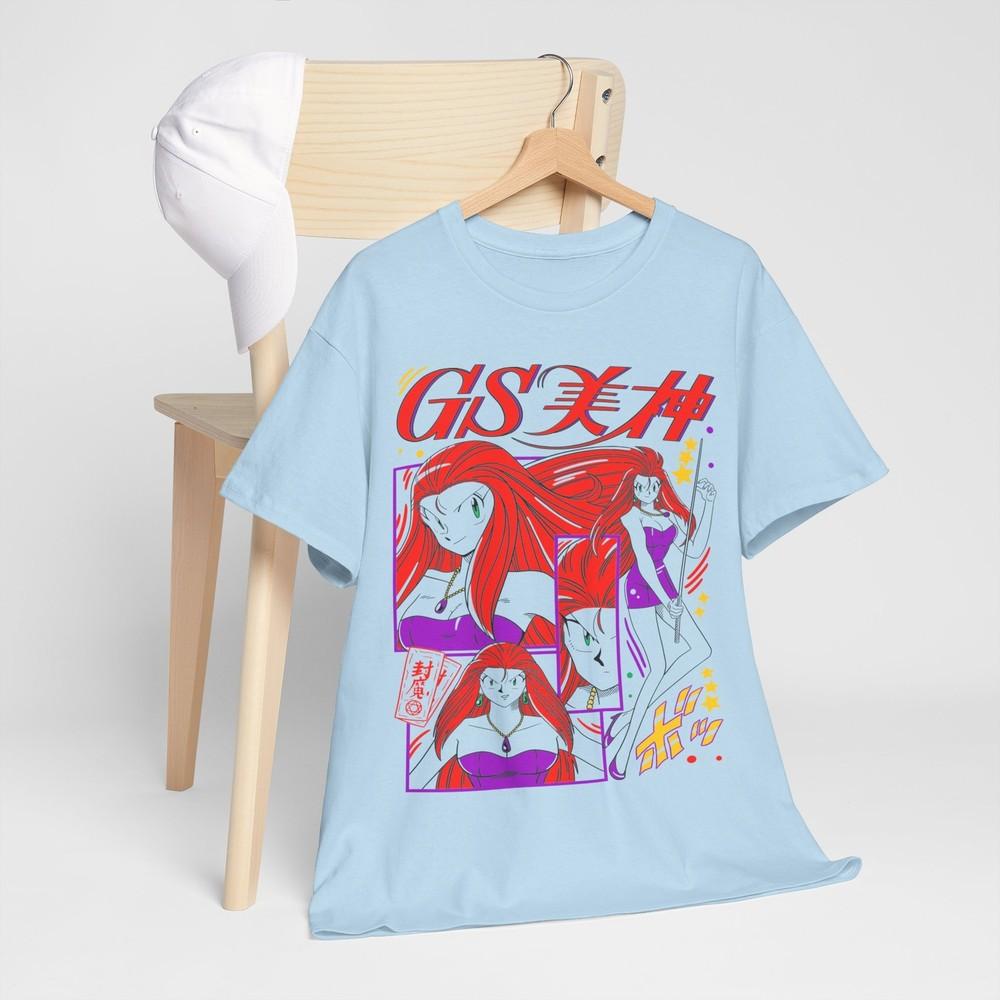 Ghost Sweeper Mikami Tshirt 90s Anime Kawaii Girl cartoon shirt anime clothes M