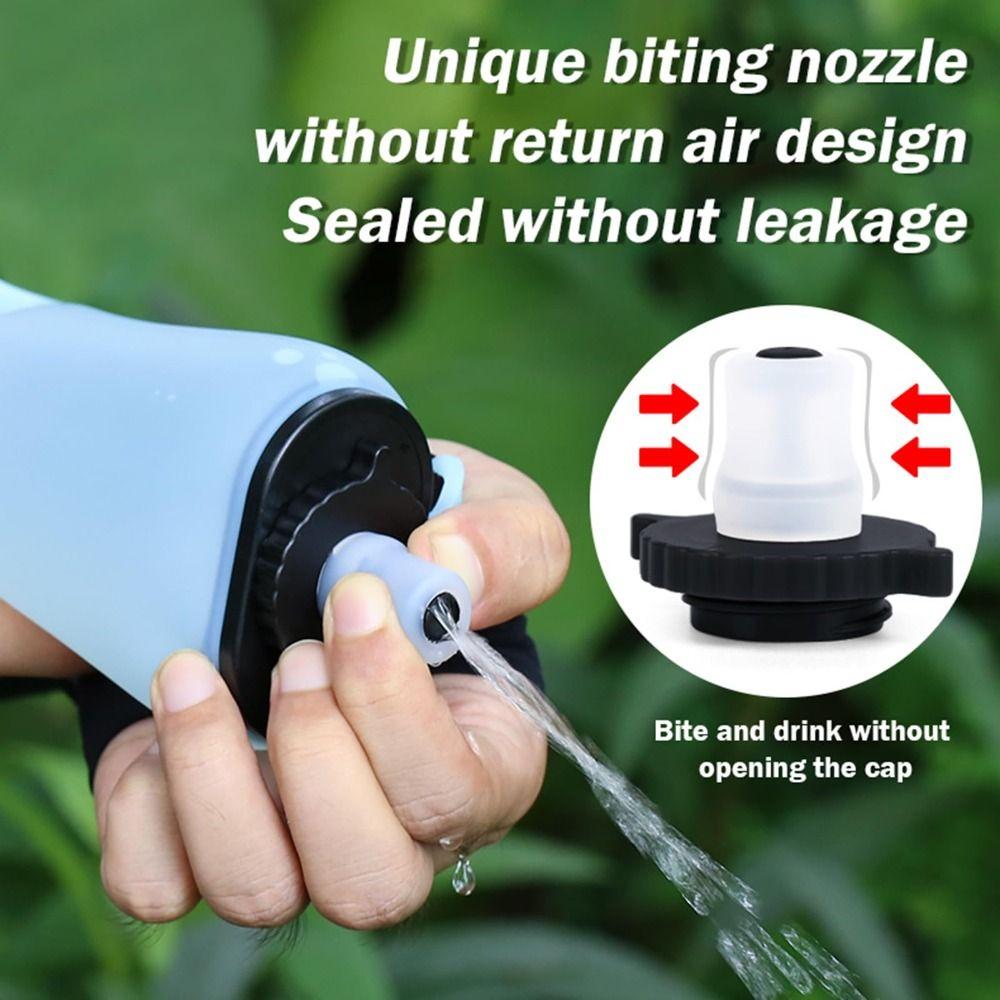 Handheld Collapsible Cycling Bottle 350ml Capacity Wide Mouth Hydration Bottle Silicone Soft Flask Cycling