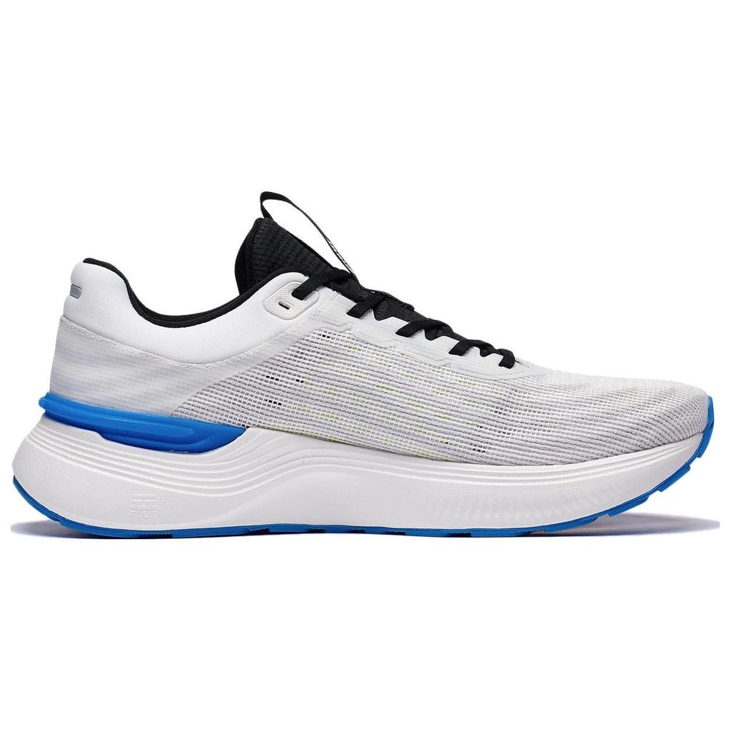 Li-Ning Light And Shadow Element Body Measurement Anti-Slip Wear-Resistant Breathable Low-Top Running Shoes Men Sneakers White Black Blue ARHS041-6