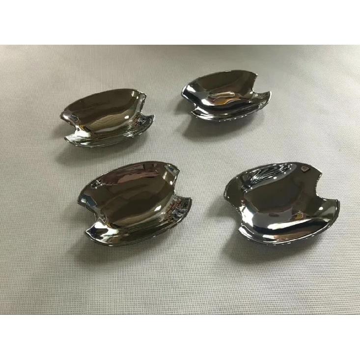 For Honda Freed 2017 2018  ABS Chrome Car Side Door Handle Cover Bowl Frame Trims Decoration Sticker Car-Styling Accessories