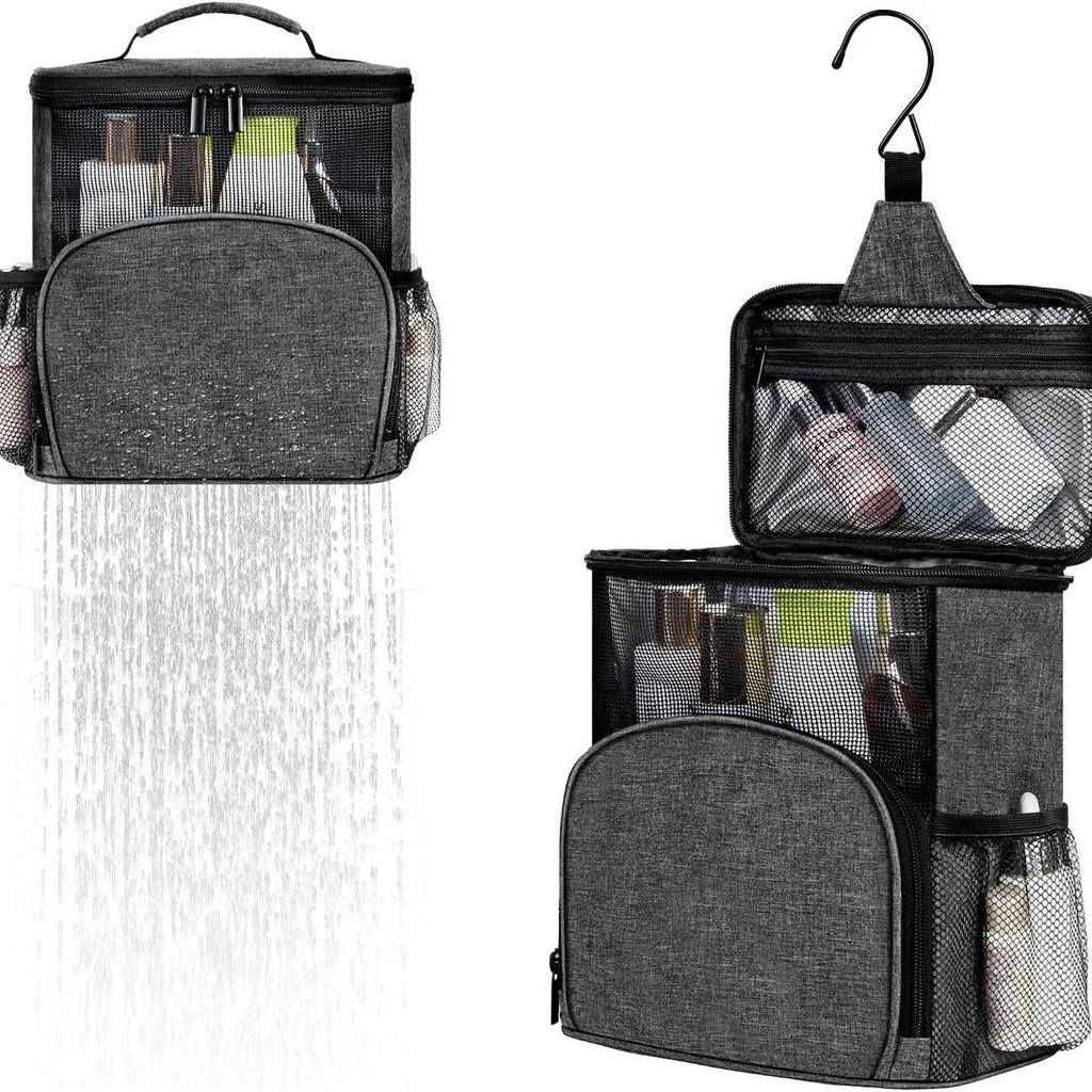 Unisex Portable Hanging Toiletry Bag – Large Capacity Travel Wash Storage Bag