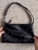 Fashion Rivets Women's Armpit Bag PU Leather Female Shoulder Bag Ladies Hand Bag Sac A Main Black Handbag  Bolsa Feminina Totes