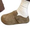 Thick-soled Birkenstocks 2025 spring Boken one-pedal lazy shoes bag head half slippers women's Mori heightening single shoes women