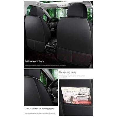 Universal Style Full Coverage Flax Car Seat Cover for Lada Priora Sedan Sport Kalina Granta Vesta Niva Largus Vaz Samara