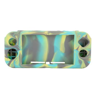 Camouflage ABS Spielkonsole Schutzhülle mit Griff Anti-Rutsch Zubehör für Switch Lite