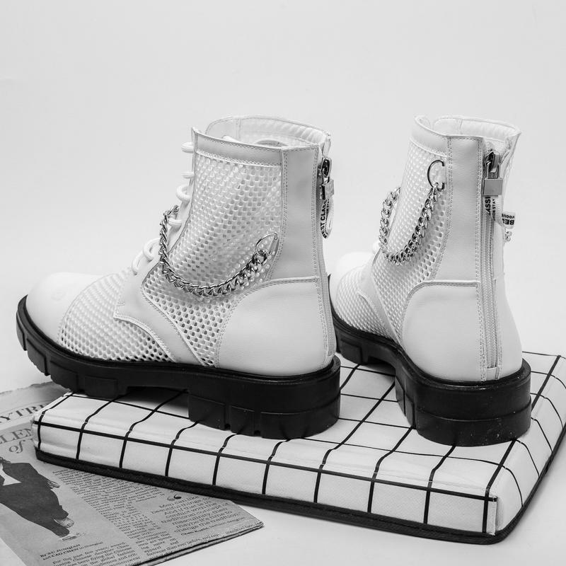 Fashion Leather Boots For Man Genuine Leather Big Size Boots High Quality Designer Formal Boots Casual Boots Fashion Business