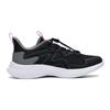 Li Ning Kids Ling Yue 3.5 Versatile Comfortable Round Toe Non-Slip Casual Shoes Kids Casual Shoes Black Gray YKCT114-4