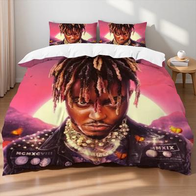 Legendy nikdy neumierajú - Juice Wrld 3D posteľná súprava s potlačou obliečky na paplón Pre dospelých/Deti Jednolôžko Kráľovná Veľkosť Postele Darček k narodeninám Dropshipping