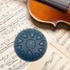 Steel Tongue Drum 6 Inch 11 Notes C Major Percussion Instruments Glucophone Steel Drum For Yoga Meditation Yoga Zen With Mallets