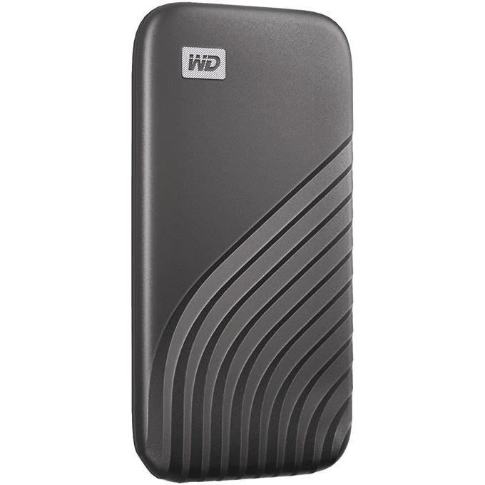 Wd my passport™ - ssd externe - 1to - usb-c - gris (wdbagf0010bgy-wesn)