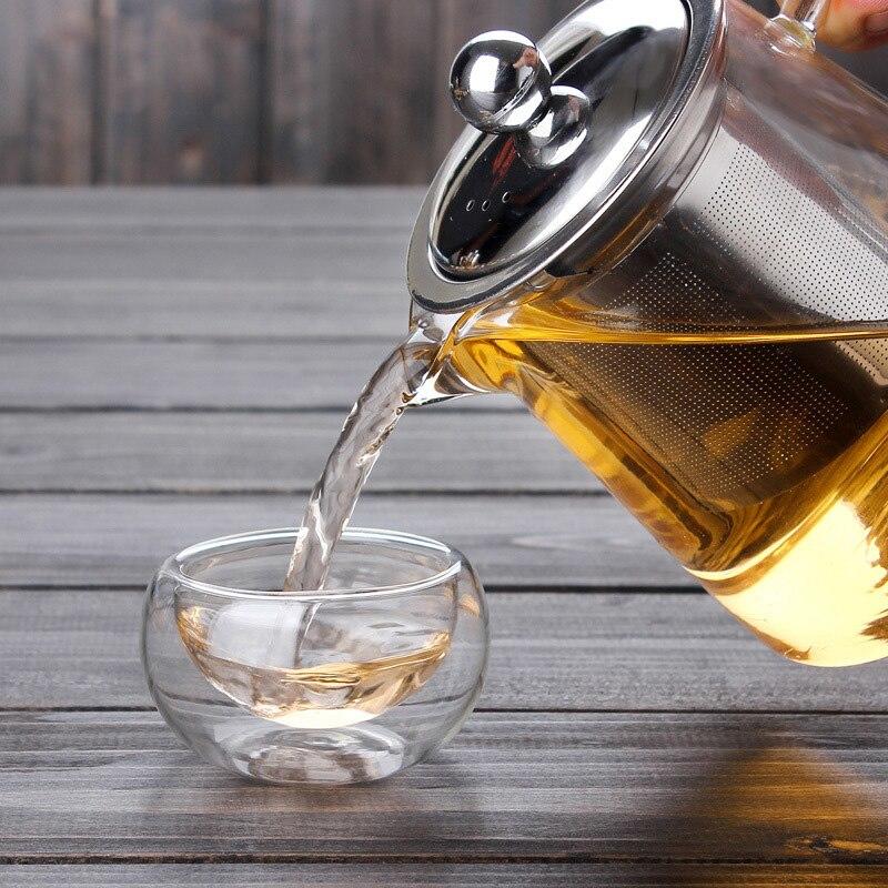 750ml Heat Resistant Glass Kettle Chinese Kung Fu Tea Kettle / Black Tea Coffee Kettle | Kettles