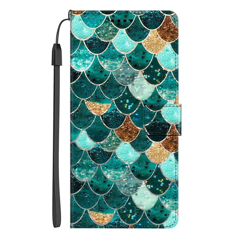 Leder Klapphüllen Für Honor 90 Lite 5G Hüllen Honor90 Portemonnaie Buch Kartenständer Schutz Bemalte Handyhüllen Für Honor 90 5G Taschen