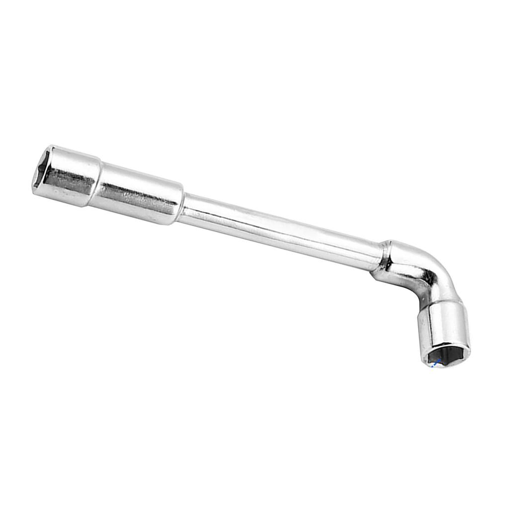 Cheie tubulară cu cap dublu din oțel crom vanadiu, capăt perforat pentru șuruburi lungi