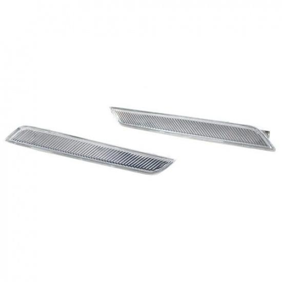 Pair Front Bumper Side Marker Reflector Lights For BMW X6 E71 E72 X5M 2008-2014