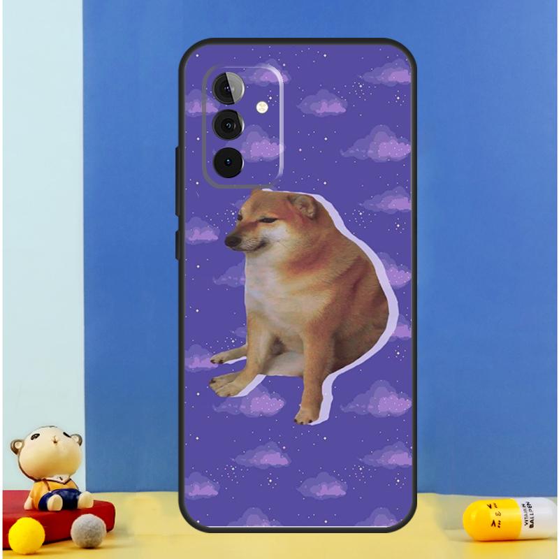Funny Cheems Doge Case For Samsung Galaxy A54 A34 A14 A13 A23 A33 A53 A52 A32 A12 A56 A36 A16 A15 A35 A55 A17