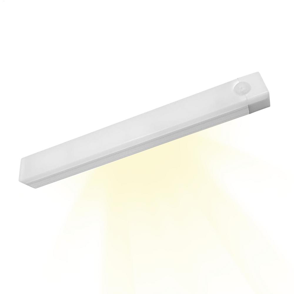

Under Cabinet Light White Light /Warm Light LED Motion Sensor Night Light Magnetic Induction Lamp For Bedside Wardrobe Stairway
