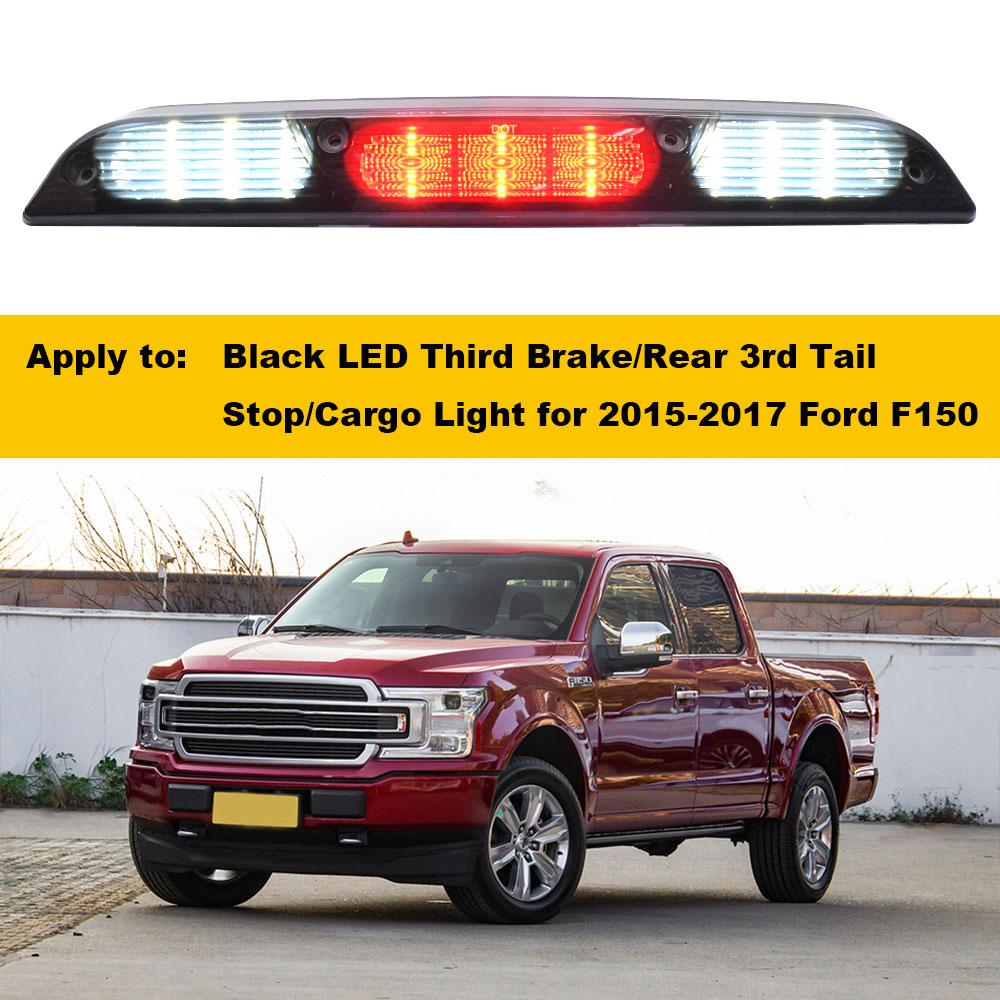 Car LED Third Brake Cargo Light Mount Stop Lamp Rear 3rd Signal Light For 2015-2017 Ford F150 F-150 Auto Accessories