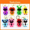Smilingcritters Bobi Hora de Jogo 3 Chaveiro Animal Fofo Pingente Monstro Boca Grande Roxo