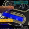 Wireless Charging Center Console Box MN71S Compatible USB Charging LED Dimming Drink Holder Smartphone Storage PU Leather Armrest Included Car
