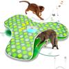 Intelligentes Katzenspielzeug Interaktives Versteckspiel Katzenspielzeug mit Quietschemaus Bewegungsaktiviertes Bewegliches Verstecktes Federkiel Kätzchen Reizspielzeug