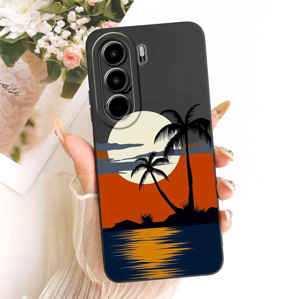 For itel Power 70 Case Summer Minimalist Style Soft Silicone Back Cover For ITEL Power 70 P673L Phone Cases Fundas